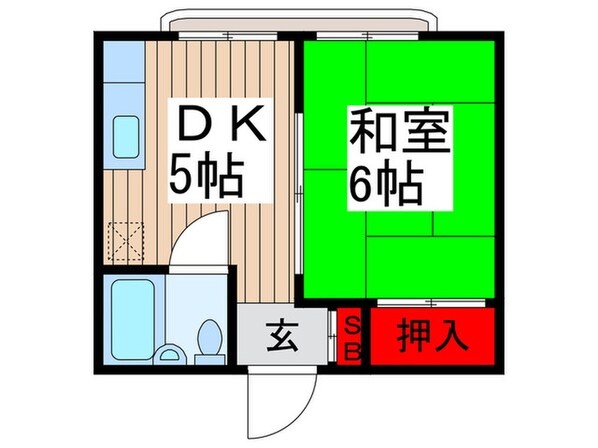 コ－ポ鳥音の物件間取画像